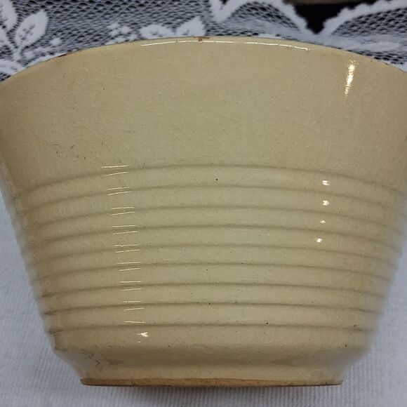 Watt Oven Ware #6 & #7 Mixing Bowl 3 Leaf Apple Hull, Iowa - Picture 9 of 14
